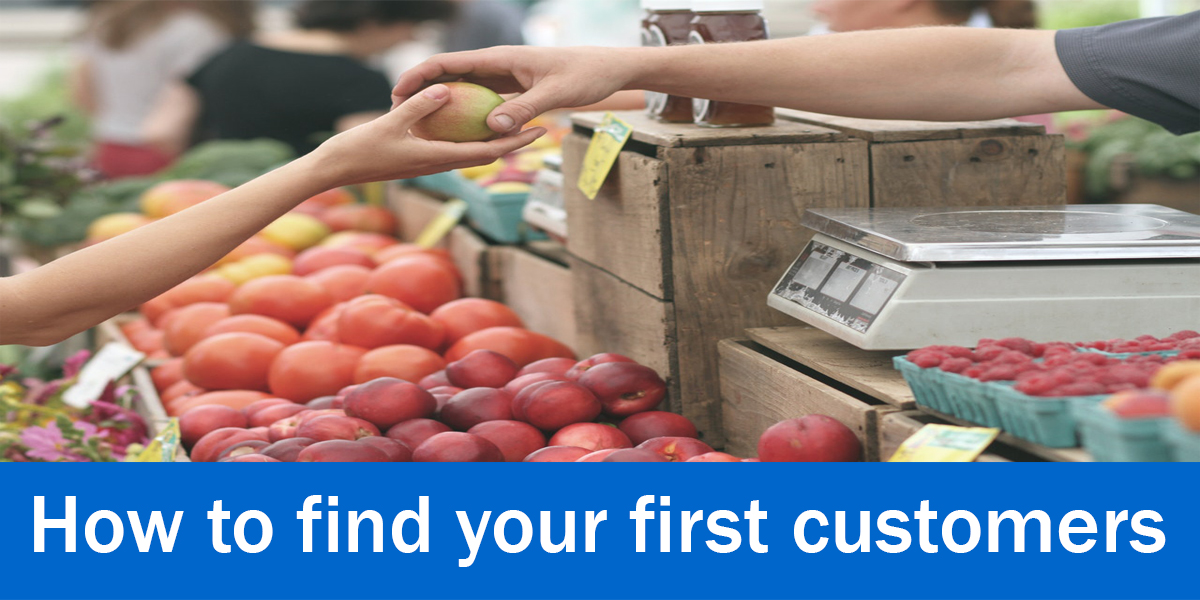 How to find your first customers
